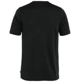 FJALLRAVEN Abisko Wool Logo SS M 86977-550 BLACK