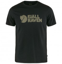 FJALLRAVEN LOGO T-SHIRT BLACK (87310-550)