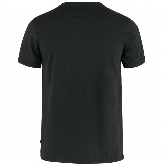 FJALLRAVEN LOGO T-SHIRT BLACK (87310-550)