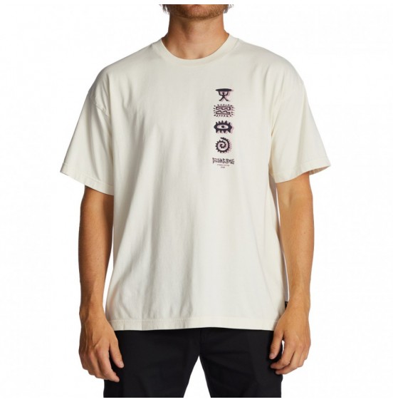 BILLABONG COLLISION SS TEE WW OFF WHITE (ABYZT01714-OFW)