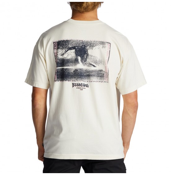 BILLABONG COLLISION SS TEE WW OFF WHITE (ABYZT01714-OFW)