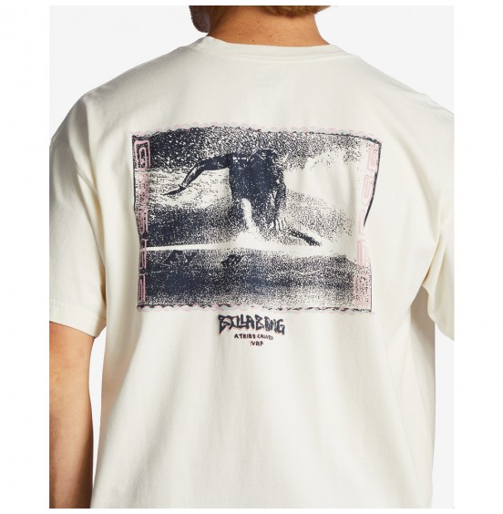BILLABONG COLLISION SS TEE WW OFF WHITE (ABYZT01714-OFW)