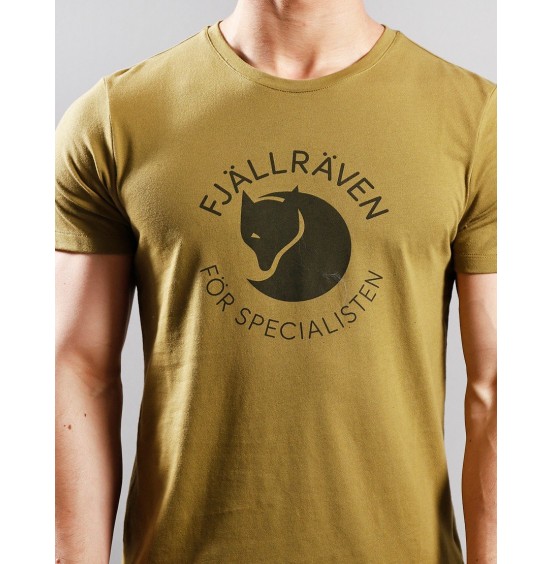 FJALLRAVEN FOX T-SHIRT MOSS GREEN (87052)