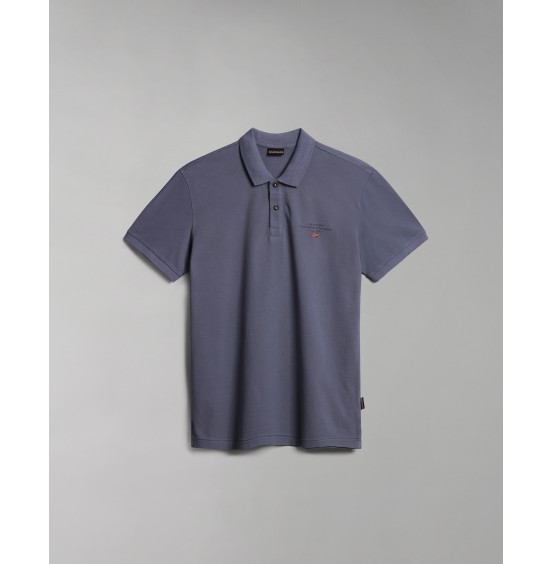 NAPAPIJRI ELBAS SS POLO SHIRT BLUE GRISAILLE (NP0A4GDLB4D1)