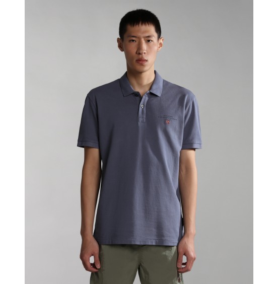 NAPAPIJRI ELBAS SS POLO SHIRT BLUE GRISAILLE (NP0A4GDLB4D1)