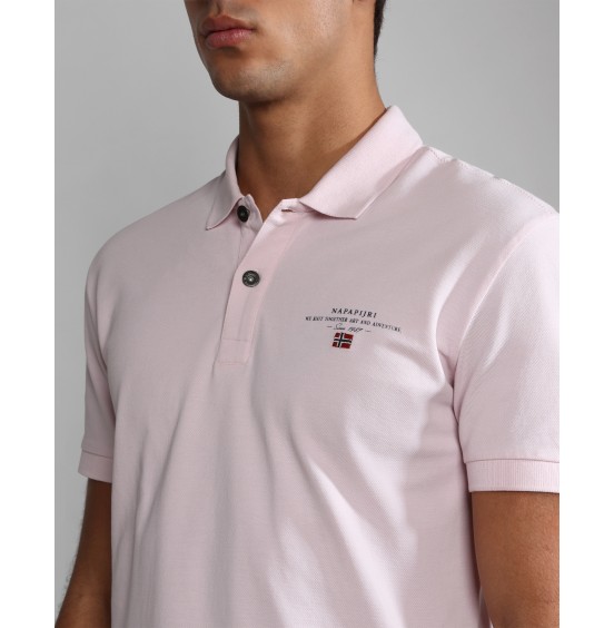 NAPAPIJRI ELBAS SS POLO SHIRT LILAC (NP0A4GDLP851)