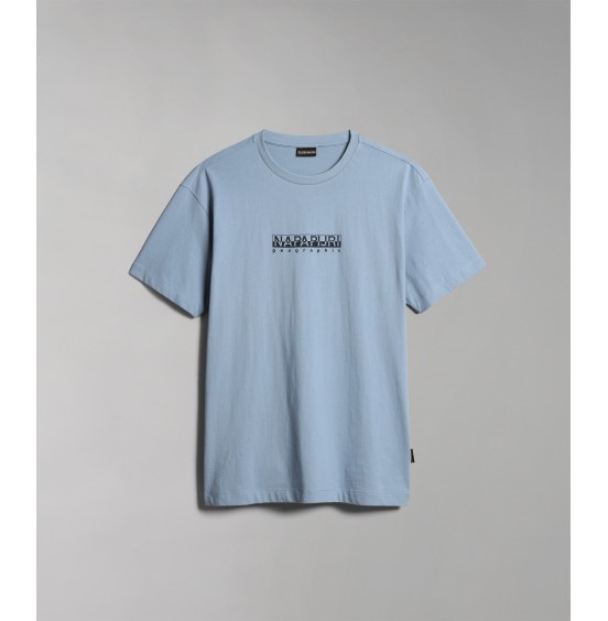 NAPAPIJRI S-BOX 3 TEE BLUE FADED (NP0A4GDRB2B1)