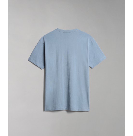 NAPAPIJRI S-BOX 3 TEE BLUE FADED (NP0A4GDRB2B1)