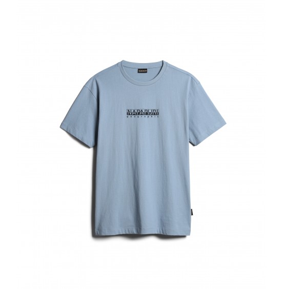 NAPAPIJRI S-BOX 3 TEE BLUE FADED (NP0A4GDRB2B1)