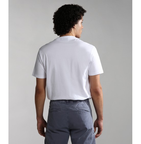 NAPAPIJRI GUIRO SS TEE BRIGHT WITE (NP0A4H220021)