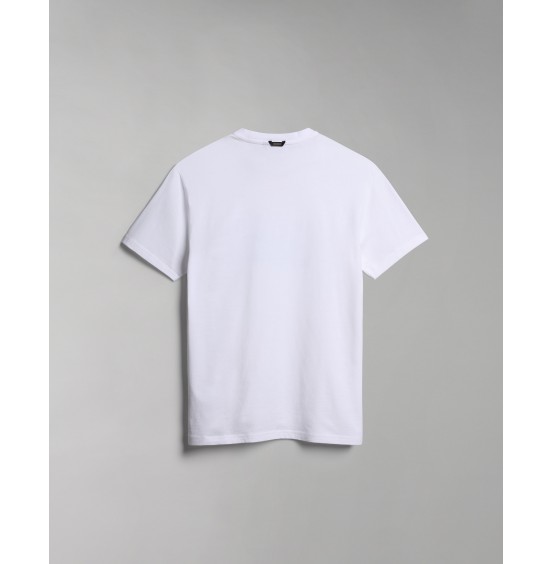 NAPAPIJRI MANTA SS TEE BRIGHT WHITE (NP0A4H2C0021)
