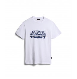 NAPAPIJRI MANTA SS TEE BRIGHT WHITE (NP0A4H2C0021)