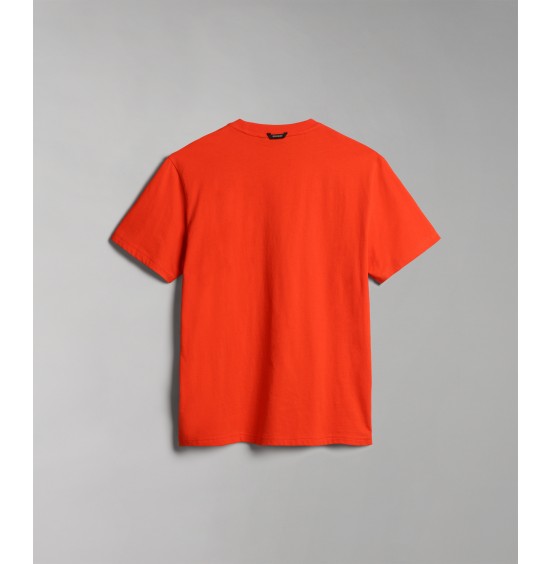 NAPAPIJRI SANGAY SS TEE RED CHERRY (NP0A4H2DR051)