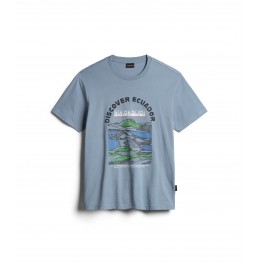 NAPAPIJRI SANGAY SS TEE BLUE FADED (NP0A4H2DB2B1)