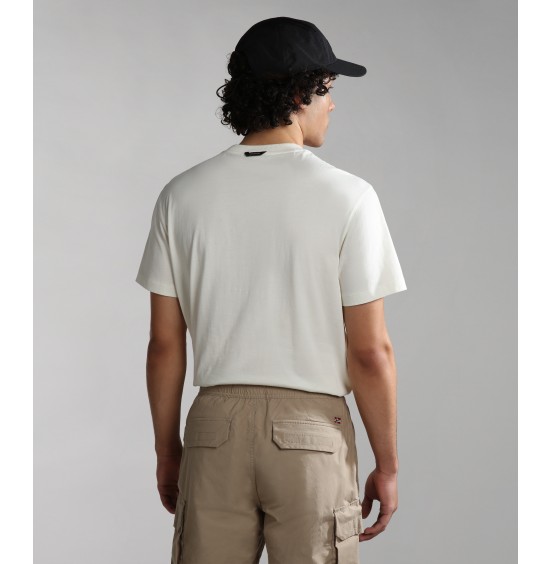 NAPAPIJRI MACAS SS TEE BRIGHT WHITE (NP0A4H2HN1A1)