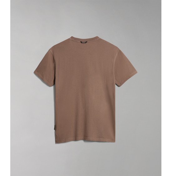 NAPAPIJRI MACAS SS TEE BROWN WALNUT (NP0A4H2HW061)