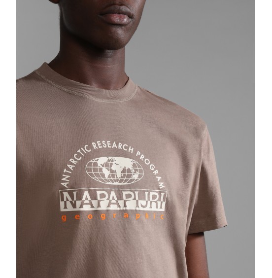 NAPAPIJRI MACAS SS TEE BROWN WALNUT (NP0A4H2HW061)