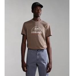 NAPAPIJRI MACAS SS TEE BROWN WALNUT (NP0A4H2HW061) NAPAPIJRI MACAS SS TEE BROWN WALNUT (NP0A4H2HW061)
