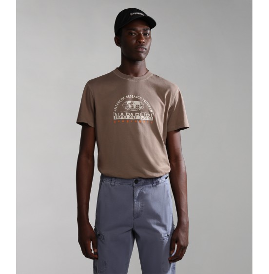 NAPAPIJRI MACAS SS TEE BROWN WALNUT (NP0A4H2HW061)