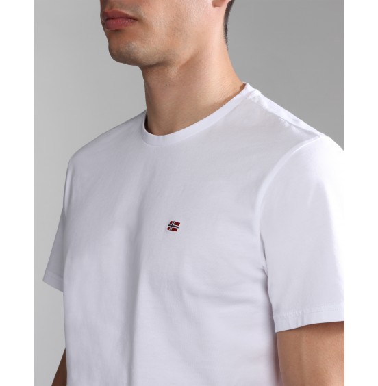 NAPAPIJRI SALIS TEE BRIGHT WHITE (NP0A4H8D0021)