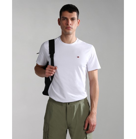 NAPAPIJRI SALIS TEE BRIGHT WHITE (NP0A4H8D0021)