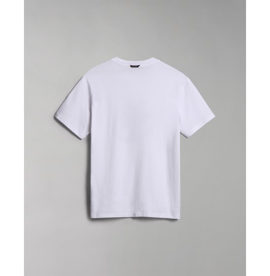 NAPAPIJRI BOLLO SS TEE BRIGHT WHITE (NP0A4H9K0021)