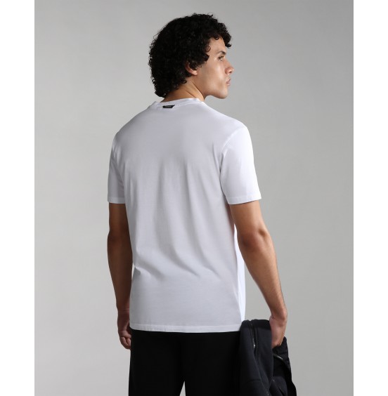 NAPAPIJRI BOLLO SS TEE BRIGHT WHITE (NP0A4H9K0021)