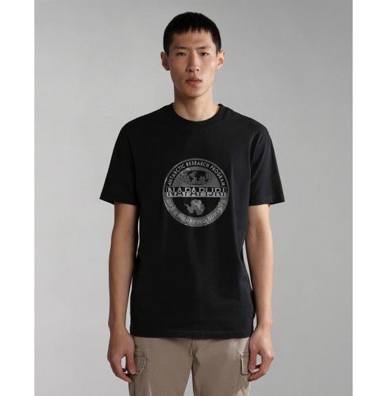 NAPAPIJRI BOLLO SS TEE BLACK (NP0A4H9K0411)