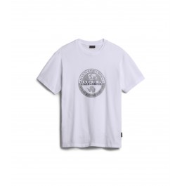 NAPAPIJRI BOLLO SS TEE BRIGHT WHITE (NP0A4H9K0021)