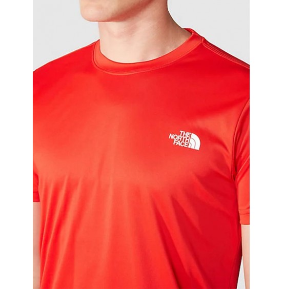 THE NORTH FACE REAXION AMP CREW TEE FIERY RED (NF0A3RX315Q1)