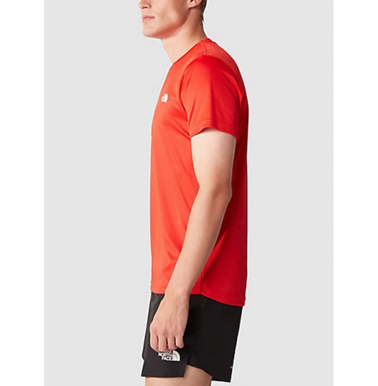THE NORTH FACE REAXION AMP CREW TEE FIERY RED (NF0A3RX315Q1)