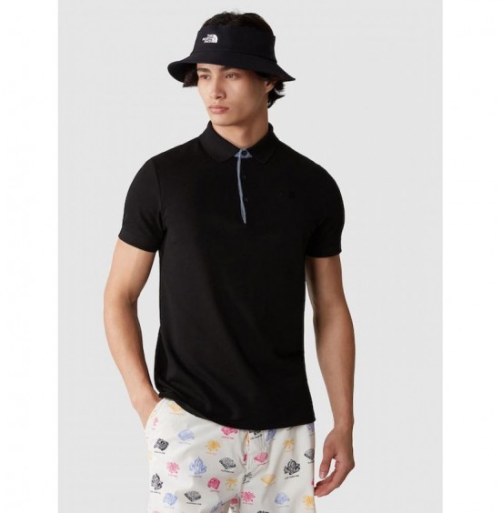 THE NORTH FACE PREMIUM POLO PIQUET BLACK (T0CEV4KX7)