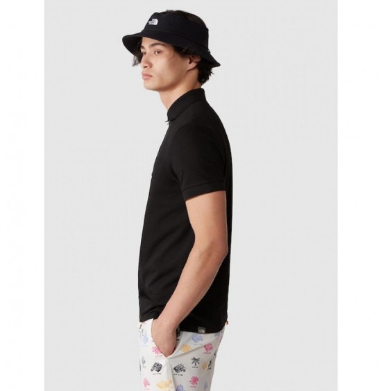THE NORTH FACE PREMIUM POLO PIQUET BLACK (T0CEV4KX7)
