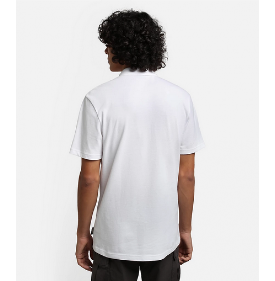 NAPAPIJRI EALIS POLO TEE BRIGHT WHITE (NP0A4GDK0021)