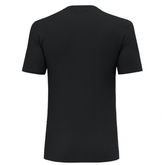 SALEWA PURE SKYLINE DRY T-SHIRT MEN BLACK OUT MELANGE (28450-0936)