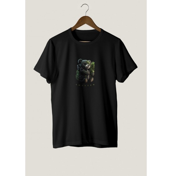 LOBSTER GRASSY BEAR BLACK W1080