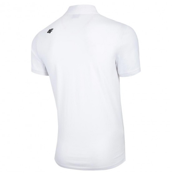 4F POLO T-SHIRT WHITE (NOSH4-TSM007)