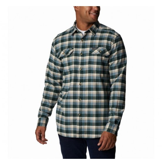 COLUMBIA FLARE GUN STRECH FLANNEL SPRUCE (1861582-371)