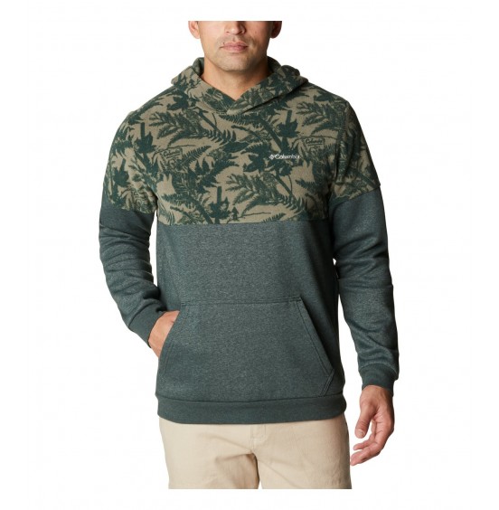 COLUMBIA TREK PRINTED HOODIE GREEN (2012154370)