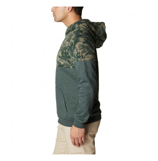 COLUMBIA TREK PRINTED HOODIE GREEN (2012154370)