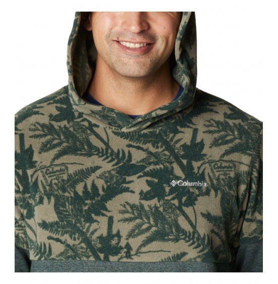 COLUMBIA TREK PRINTED HOODIE GREEN (2012154370)