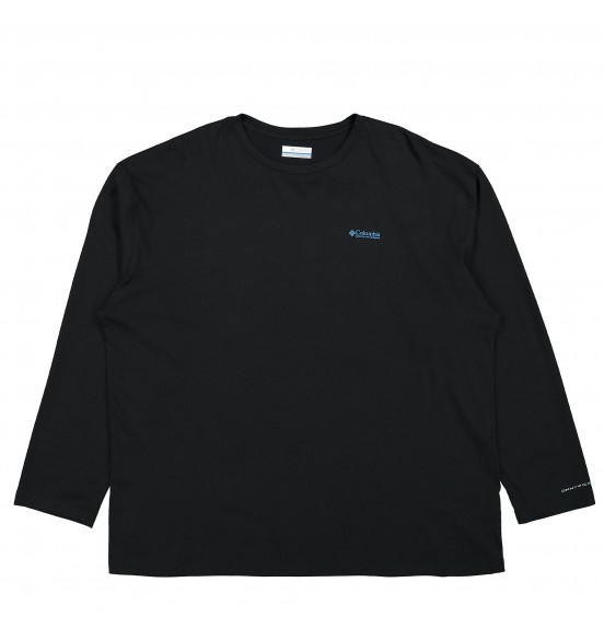 COLUMBIA CSC ALPINE WAY RELAXED LS TEE BLACK (2013731013)