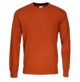 GNIOUS ΑΝΤΡΙΚΟ ΜΑΚΡΥΜΑΝΙΚΟ ΠΟΥΛΟΒΕΡ GOLDEN ORANGE 21-300186-3570 