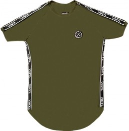 VIVYL ART CLOTHING PERIMETRIC TAPED T-SHIRT 69816