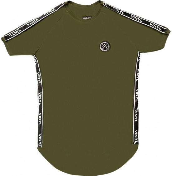 VIVYL ART CLOTHING PERIMETRIC TAPED T-SHIRT 69816