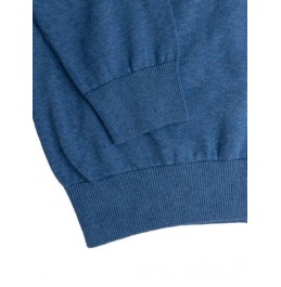 GNIOUS ΑΝΤΡΙΚΟ ΜΑΚΡΥΜΑΝΙΚΟ ΠΟΥΛΟΒΕΡ COLONY BLUE 21-300186-7599