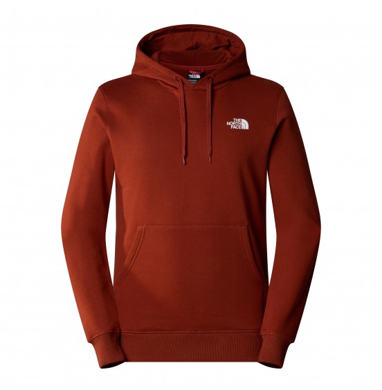 THE NORTH FACE M SEASONAL GRAPHIC HOODIE NF0A7X1PUBC1 BRANDY BROWN