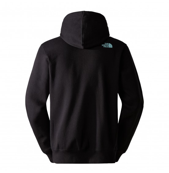 THE NORTH FACE M Brand Proud Hoodie NF0A8121OBT1 TNF BLACK/SNOW