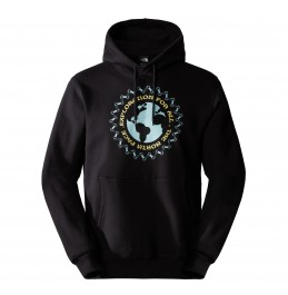THE NORTH FACE M Brand Proud Hoodie NF0A8121OBT1 TNF BLACK/SNOW
