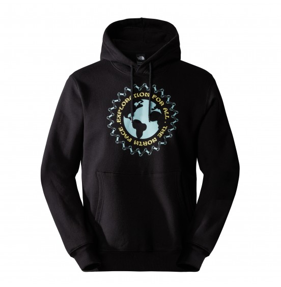 THE NORTH FACE M Brand Proud Hoodie NF0A8121OBT1 TNF BLACK/SNOW